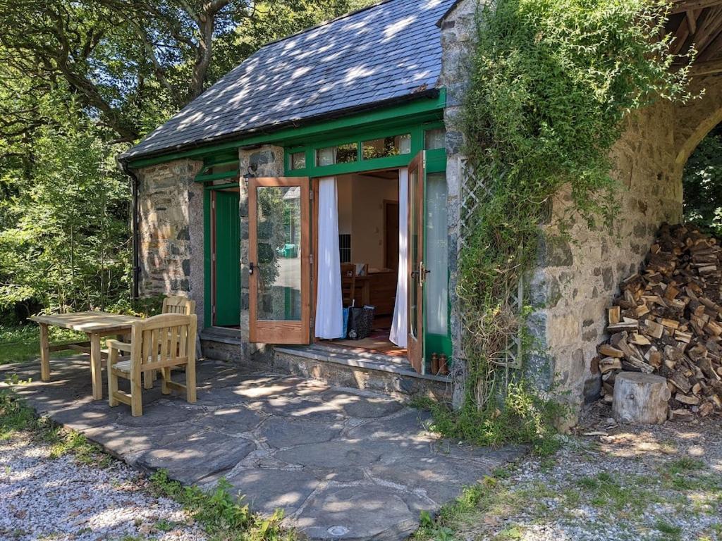 Y Swdio, Ferm Glandwr Lägenhet Barmouth Exteriör bild